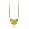 Byzantine "Triangles" necklace with diamonds in 18k gold
