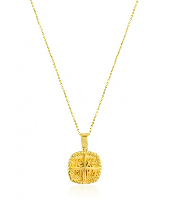  "Constantinato" Pendant in 14k gold