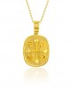 "Constantinato" Pendant in 14k Gold 