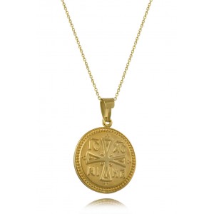 14K Gold "Constantinato" Pendant