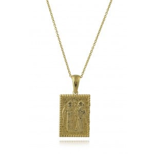 14K Gold "Constantinato" Pendant
