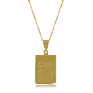 14K Gold "Constantinato" Pendant