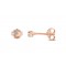 Diamond Stud Earrings in 18k rose gold