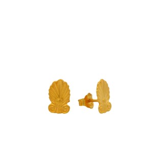 Stud Archaic "Akrokeramo" earrings in 18K gold  Stud Archaic "Akrokeramo" earrings in 18K gold