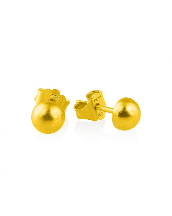 Stud Earrings in 18K Gold