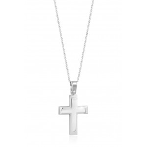 Baptism cross in 14k white gold Baptism cross in 14k white gold