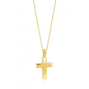Baptism cross in 14k gold Baptism cross in 14k gold