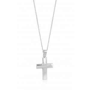 Baptism cross in 14k white gold Baptism cross in 14k white gold