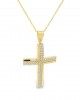 Cross with CZ in 14k gold Cross with CZ in 14k gold