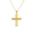 Men's cross in 14k gold