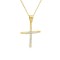 Cross with CZ in 14k gold Cross with CZ in 14k gold