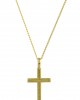 Cross in 14k Gold with granes