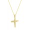 Baptism cross in 14k gold