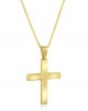 Men's baptismal cross in 14K gold - Classic masculine elegance Men's baptismal cross in 14K gold - Classic and timeless design
