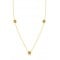 K14 Gold Necklace with Diamonds 0.12ct