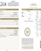 Μονόπετρο με φυσικό διαμάντι 0,70 καρατίων από λευκό χρυσό Κ18 Mονόπετρο δαχτυλίδι με διαμάντι 0.70ct από λευκόχρυσο Κ18