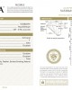 Mονόπετρο δαχτυλίδι φλόγα με 6 δόντια από λευκόχρυσο Κ18 με διαμάντι μπριγιάν 0.23ct και πέτρες στο πλάι και πιστοποιητικό GIA Mονόπετρο δαχτυλίδι φλόγα με 6 δόντια από λευκόχρυσο Κ18 με διαμάντι μπριγιάν 0.23ct και πέτρες στο πλάι και πιστοποιητικό GIA
