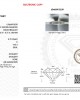 Δαχτυλίδι αρραβώνα με πλαϊνές πέτρες και διαμάντι εργαστηρίου από λευκόχρυσο Κ18 και πιστοποίηση IGI Δαχτυλίδι αρραβώνα με πλαϊνές πέτρες και διαμάντι εργαστηρίου από λευκόχρυσο Κ18 και πιστοποίηση IGI