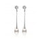 Pearl earrings in Sterling Silver 925° 