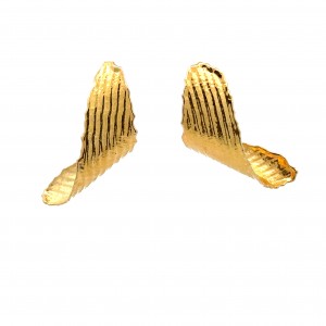 Χειροποίητα σκουλαρίκια από χρυσό Κ18