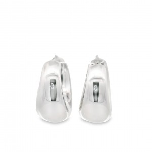 Κρίκοι Degrade από επιροδιωμένο ασήμι 925°