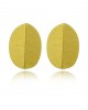 Καρφωτά σφυρήλατα σκουλαρίκια από Χρυσό Κ18
