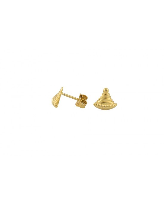 Αρχαϊκά σκουλαρίκια από χρυσό Κ18