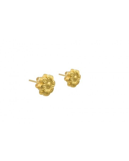 18K Gold "Daisies" Earrings 