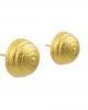 Σφυρήλατα σκουλαρίκια από χρυσό Κ18