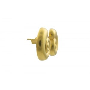 "Snail" earrings in 18k gold