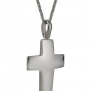 Σταυρός από λευκόχρυσο Κ18 