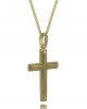 Cross with diamond in 14K gold - Timeless elegance Cross with diamond in 14K gold - Classic and luxurious design