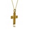 Byzantine cross in 18K gold