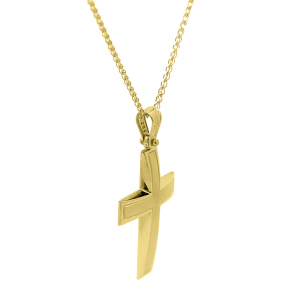 Baptism cross in 14k gold Baptism cross in 14k gold
