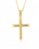 Ανδρικός βαπτιστικός σταυρός από χρυσό Κ14