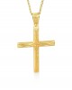 Ανδρικός βαπτιστικός σταυρός από χρυσό Κ14 