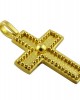 Βυζαντινός σταυρός από χρυσό Κ18