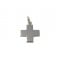 Cross in 18k white gold