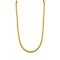 Thick braided chain in 18k gold