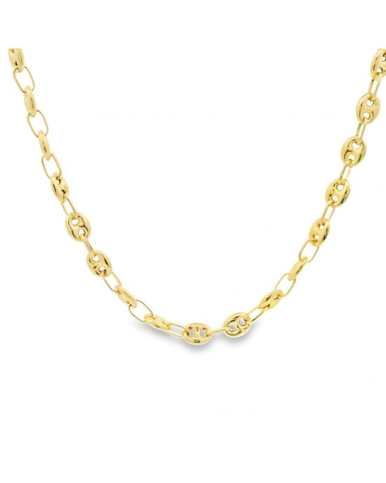 Αλυσίδα ''θήτα''  από χρυσό Κ14