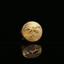 Δαχτυλίδι Γούρι 2026 Ἀναγέννησις από Επιχρυσωμένο Ασήμι 925