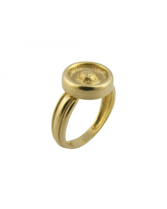 Archaic 18K Gold ring