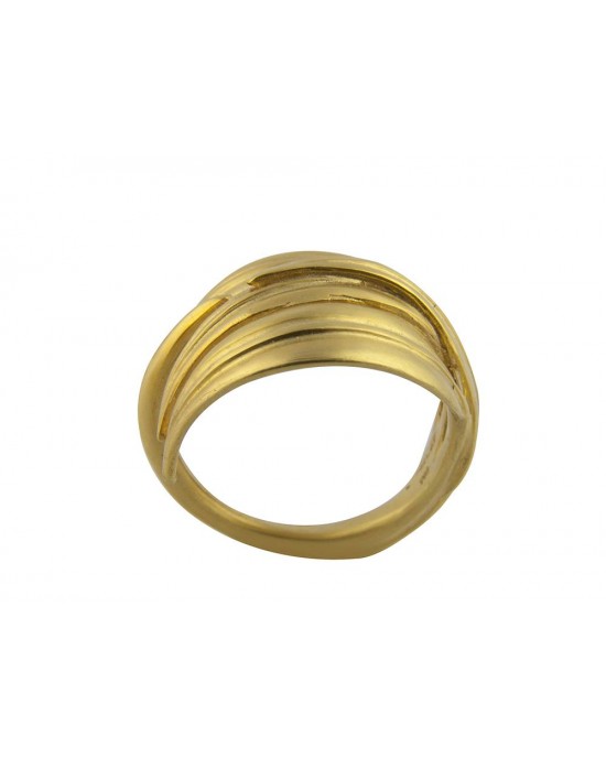 Δαχτυλίδι ''φύλλο'' από χρυσό Κ18
