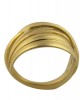 Leaf ring in 18K gold 
