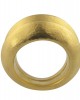 Διπλό δαχτυλίδι σφυρήλατο από χρυσό Κ18