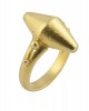 Archaic hammered ring in 18k gold