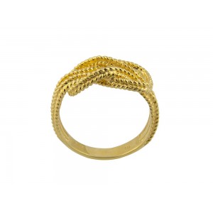 Δαχτυλίδι "Κόμπος του Ηρακλέως" από χρυσό Κ18