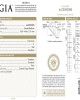 Μονόπετρο δαχτυλίδι φλόγα από λευκόχρυσο Κ18 με διαμάντι μπριγιάν 0.32ct με πιστοποιητικό GIA