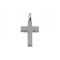 Cross in 18K white gold