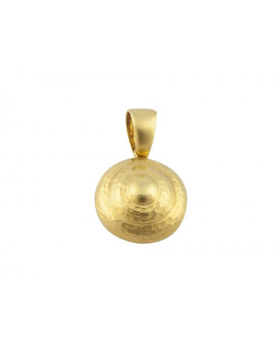 Handmade pendant in 18k gold